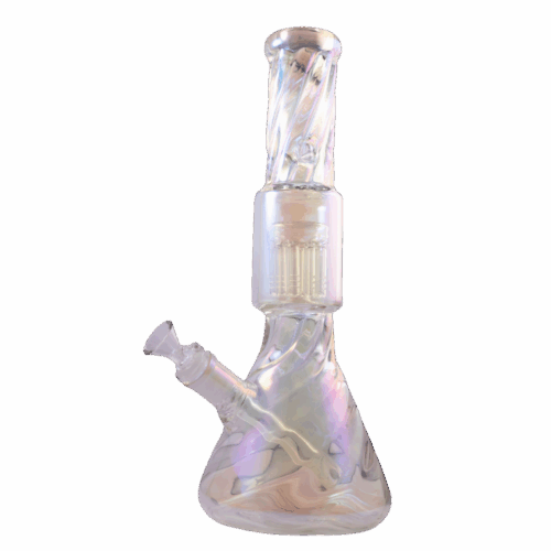 Bong de Vidrio Tornasol con Cámara Pistola – 26 cm
