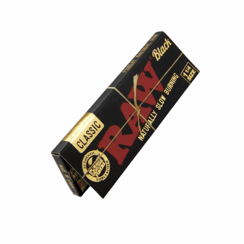 RAW Black 1 1/4 – Rolling Papers