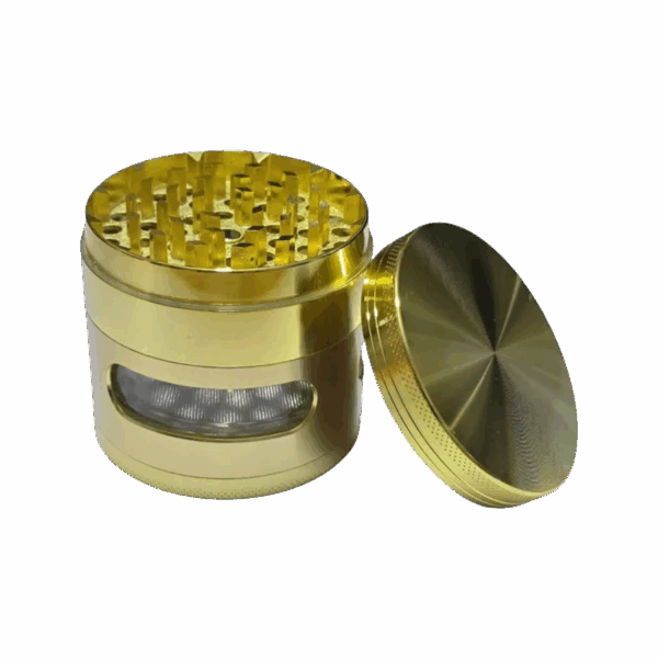 Grinder Metálico 4 Pisos con Ventana