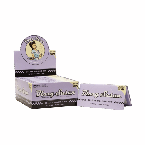 Blazy Susan Deluxe Rolling Kit King Size Purple